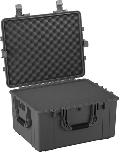 Vista 7 de Condition 1 Estuche rígido protector impermeable resistente grande de 25 pulgadas, Modelo 024, Caja de almacenamiento portátil con espuma