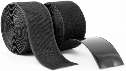 Vista 12 de Art3d 16 juegos de cinta adhesiva de gancho y bucle, tira adhesiva de doble cara de 1 pulgada x 4 pulgadas, resistente, color blanco