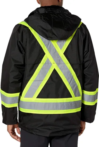 Vista 2 de Viking Professional Journeyman FR Waterproof Flame Resistant Jacket, Black