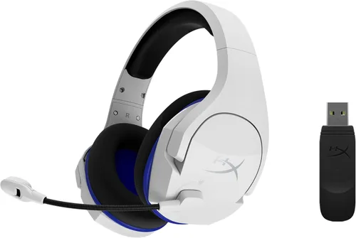 HyperX Cloud Stinger Core - Auriculares inalámbricos para juegos, para PS4, PS5, PC, ligeros, deslizadores de acero duraderos, micrófono con