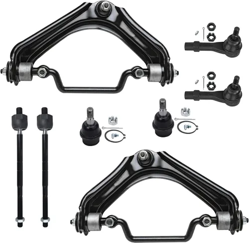 Vista 291 de Detroit Axle - Kit de brazos de control delanteros 2WD de 8 piezas para Ford F-150 Lincoln Mark LT 05-08, 4 brazos de control superior e inferior