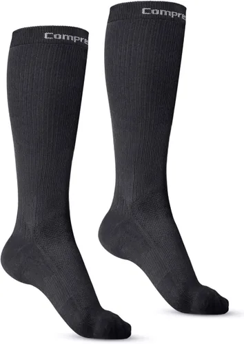 Vista 14 de CompressionZ 30-40 mmHg Compression Socks for Women & Men Knee-High Support Stockings Travel, Nurses and Athletes