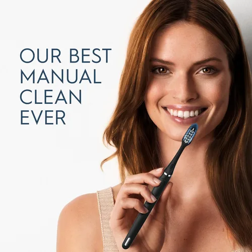 Vista 2 de Oral-B Cabezales de repuesto para cepillos de dientes Clic, 2 cepillos de dientes, cabezales de cepillo de repuesto negros