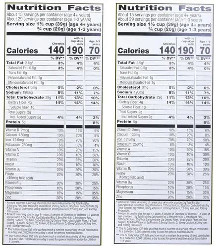 Vista 3 de American Standart Cheerios Cerea sin gluten sin sabores artificiales, 40.7 onzas (paquete de 2)