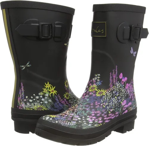 Vista 7 de Joules Botas de lluvia Molly Welly para mujer, Amarillo, 5