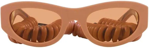 Vista 2 de Dolce & Gabbana DG 6174 - Lentes de sol unisex de goma marrón claro 5423145, Marrón Claro GomaMarrón Claro