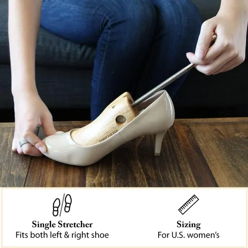 Vista 5 de FootFitter High Heel Women Shoe Stretcher, Adjustable Shoe Stretcher for 1 to 3 Pumps, Width Stretcher for Women Heels