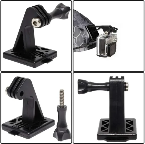 Vista 4 de Soportes tácticos para excavadora para casco GoPro o base de casco NVG