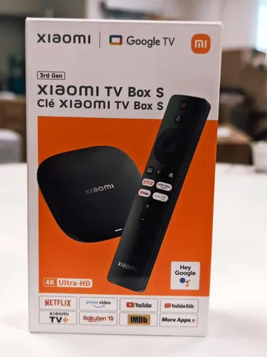 Vista 4 de Xiaomi TV Box S 3ª generación - 4K UHD, Google TV, memoria de 32 GB, Dolby Vision y Atmos, WiFi 6, HDMI 2.1, transmisión rápida, compacta y potente