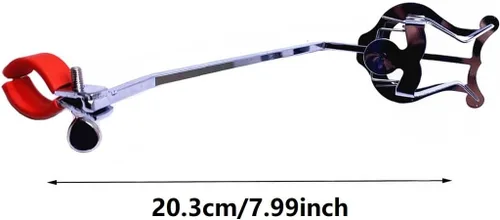 Vista 5 de Horno francés Marching Abrazadera en Lira Metal Plating Partitura Clip para Instrumento Musical Accssories Plata