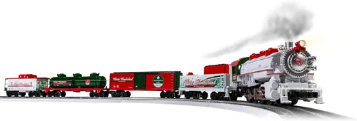 Lionel Winter Wonderland LionChief Electric O Gauge Bluetooth 5.0 - Juego de tren con control remoto