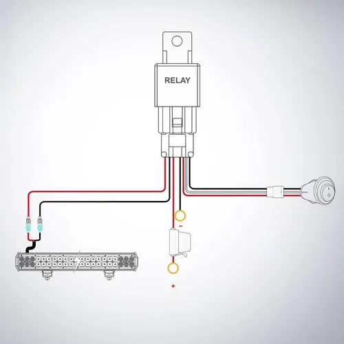 Vista 3 de Nilight Barras de luz LED de 20 pulgadas y 126W, combo de luz concentrada y proyectante, luces todoterreno con soporte de montaje de barra