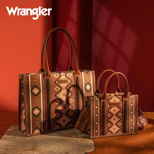 Vista 6 de Wrangler - Cartera para tarjetas de crédito para mujer, estilo bohemio, azteca, con bolsillo con cremallera