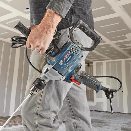 Vista 7 de BOSCH Bosch GBM9-16 - Mezclador de 9 amperios y 5/8 pulgadas con mango en D, 5 x 8 pulgadas