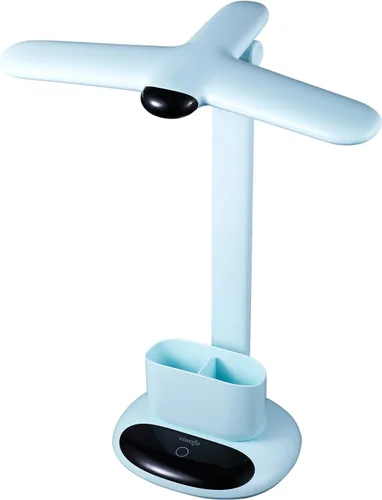 Vista 8 de VAVOFO Lámpara de escritorio LED inalámbrica 6785 con control táctil, temperatura de color ajustable de 2700-7000K, 700 lúmenes, diseño de doble