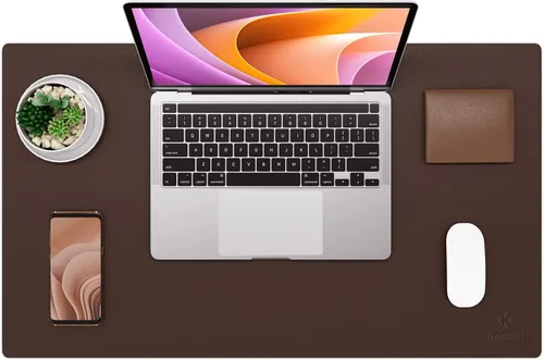 Vista 14 de K KNODEL Alfombrilla de escritorio antideslizante, tapete de escritorio, blotter de escritorio, alfombrilla de escritorio para escritorio, protector