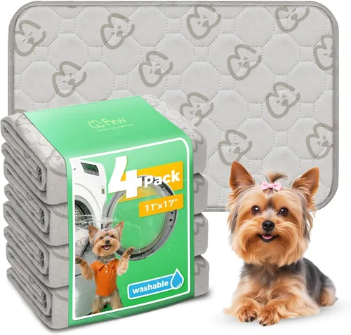 Vista 33 de FXW Almohadillas lavables para orina para perros, almohadillas para cachorros con súper absorbentes, diseñadas específicamente para jaulas de 24