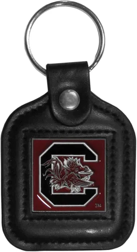 Vista 48 de Siskiyou Sports NCAA unisex-adult Square Leather Key Chain
