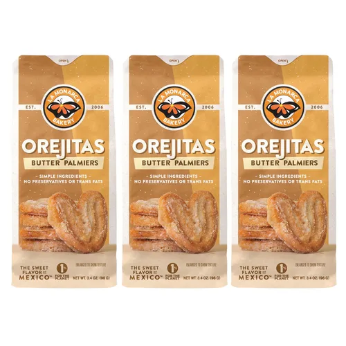 Vista 9 de Galletas de Boda Mexicanas, 6 onzas (Paquete de 3), Galletas Mantecosas con Nueces y Espolvoreadas con Azúcar en Polvo de La Monarca Bakery
