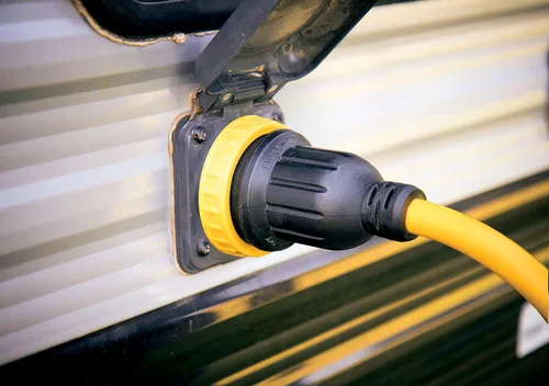 Vista 6 de Champion Power Equipment Cable de alimentación para generador RV de 30 pies y 30 amperios y 125 voltios, (TT-30P a L5-30R)