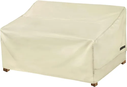 Vista 11 de NettyPro Funda impermeable para sofá modular de patio 600D de alta resistencia, para muebles de patio en forma de L, juego de salón, 83 x 104 Negro