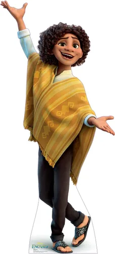 Vista 3 de Cardboard People Luisa Mini soporte de cartón recortado de 18 pulgadas - Disney's Encanto (película de 2021)