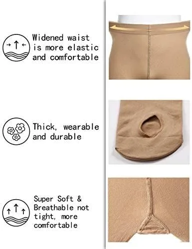 Vista 4 de DIPUG 3 pares de mallas de ballet convertibles para niñas (niñosniños)