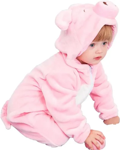 Vista 2 de CuteOn Toddler Onesie Halloween Baby Costumes Romper 3M-4Y Rosa