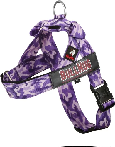 Vista 37 de BULLHUG Arnés ajustable para perro, sin tirones, sin estrangulamiento, para bulldogs ingleses, bulldogs franceses, pugs y razas de pecho ancho