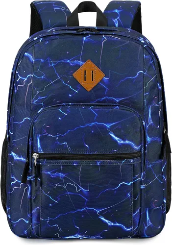 Vista 2 de Abshoo Mochila Clásica Básica de Viaje para Escuela Resistente al Agua. Mochila Escolar For School, For School