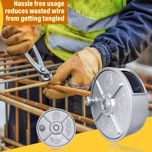 Vista 3 de WOLF - Rueda de aluminio de 6.25 pulgadas, ligera, ambidiestra, trabillas para cinturón y perilla incorporadas