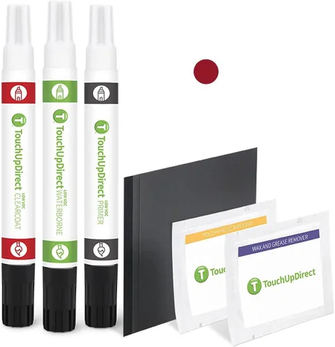 Vista 19 de TouchUpDirect QAK - Aerosol de pintura de retoque de color blanco sólido compatible con Nissan Exact Match - Kit esencial