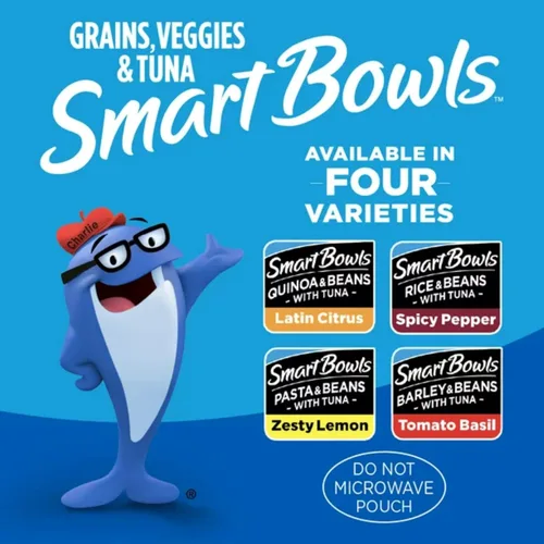 Vista 8 de Starkist Smart Bowls, Tomate Albahaca Cebada y Frijoles Atún, 4.5 oz (Paquete de 3)