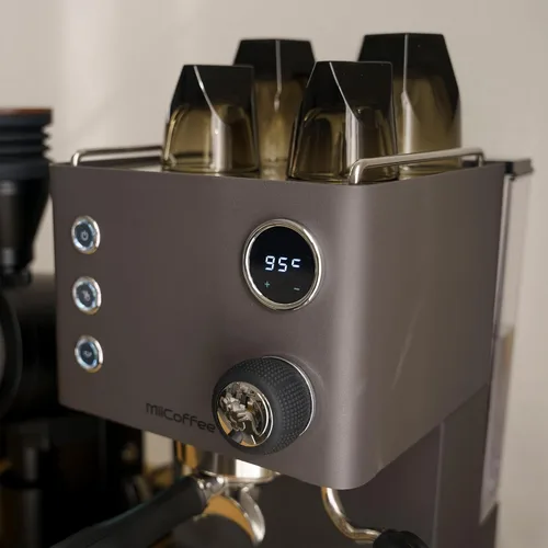 Vista 4 de MiiCoffee Apex Espresso Machine V2 (gris)
