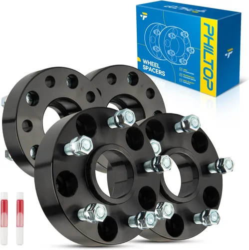 Vista 31 de PHILTOP Espaciador de rueda de 4 x 4, espaciadores de rueda de 1 pulgada para Polaris Trail Boss 330 2003-2013, Trail Blazer 250 1990-2006, Trail