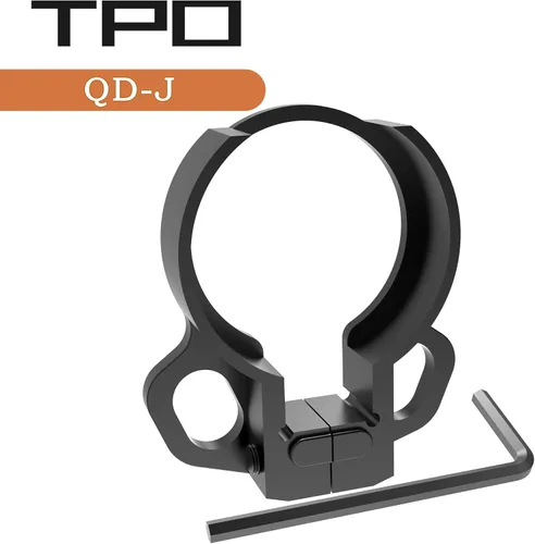 Vista 3 de QD Sling Mount Abrazadera Diseño Rápido Desacoplamiento/Liberación de Tubo (QD-J)