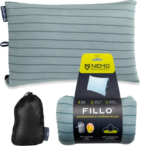 Vista 11 de Almohada Nemo Equipment Fillo para Mochilero y Camping - Talla Única - Abyss
