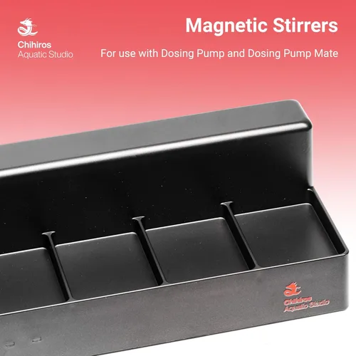 Vista 2 de Chihiros - Agitadores magnéticos de dosificación, sistema de dosificación de acuario controlado por aplicación, base agitadora de nutrientes
