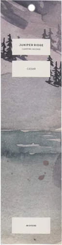Vista 3 de Juniper Ridge Incienso aromático totalmente natural para fogatas, varillas de bambú de larga duración, terapia de aromaterapia y meditación, sin