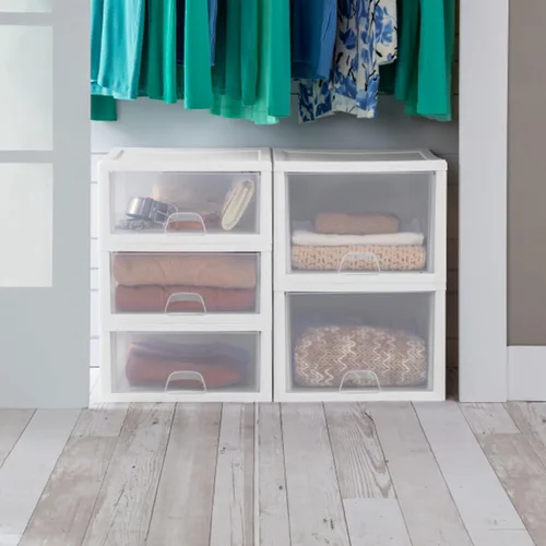 Vista 7 de Sterilite 20518006, pequeño cajón de almacenamiento , Plástico, 6