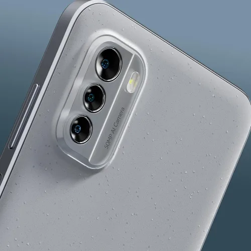 Vista 9 de Nokia G60 5G Android 14 Dual SIM Smartphone desbloqueado 6/128 GB Pantalla de 6.58 pulgadas Cámara triple de 50 MP Gris hielo