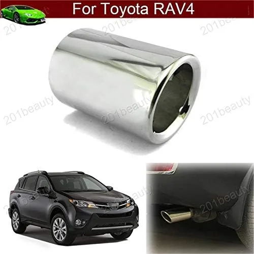 1 silenciador de escape de acero inoxidable para Toyota RAV4 2013 2014 2015 2016 2017 2018 2018 2019 2020 2021 (solo para tubo original Streight)