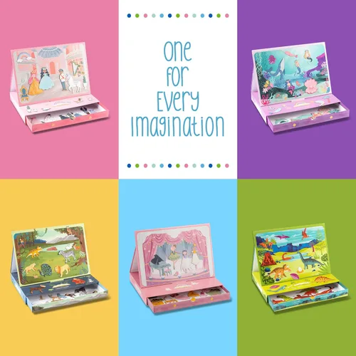 Vista 6 de Stephen Joseph, Escena magnética para niños con cajón