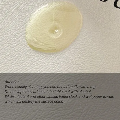 Vista 7 de TOPINCN Safeguard Stylish Coffee Mat Decorative Kitchen Countertop Protection Under Machine Resilient Grime Resistance Ideal Baking Decoration Mats