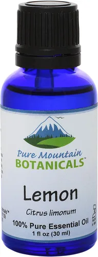 Aceite esencial de limón – 100% puro natural y certificado Kosher Citrus Limonum – Botella de 1 oz (1.0 fl oz)
