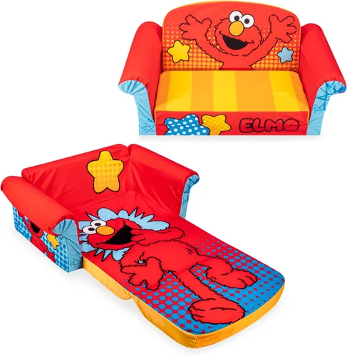 Vista 14 de Muebles Marshmallow para niños, sofá de espuma 2 en 1, Minnie Mouse, por Spin Master
