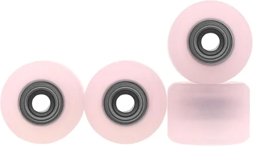 Vista 10 de Ruedas de Fingerboard de Uretano Teak Tuning Apex 61D - Forma Mini Shorty, Diámetro de 6.6mm - Rodamientos ABEC-9 Stealth - Fabricadas en Estados