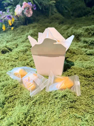 Vista 7 de Paquete de 50 cajas de papel blanco chino de 16 onzas, contenedor plegable de fideos para llevar alimentos