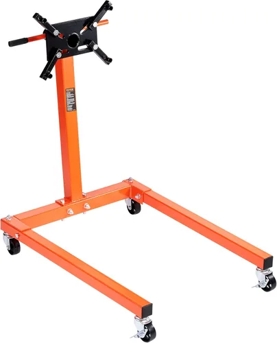 Vista 9 de VEVOR Soporte de motor, 1300 libras (3/5 toneladas) Soporte giratorio para motor con cabeza ajustable de 360 grados, montamotor de hierro fundido