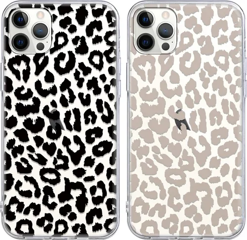 Vista 10 de Paquete de 2 fundas de teléfono con bonito estampado de guepardo para iPhone 7/8/SE 2020 / SE 2022 de 4.7 pulgadas, diseño de leopardo de lujo